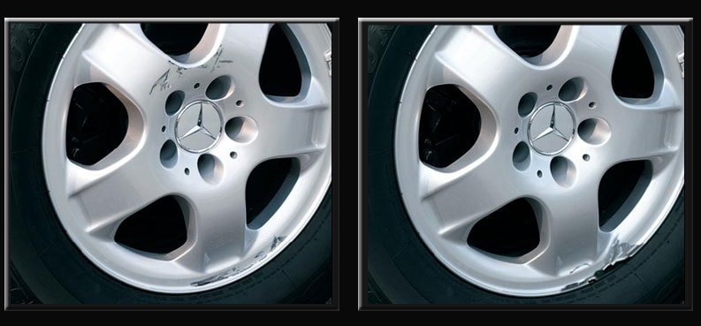 Wheel Scuff and
Damage Mercedes-Benz Wheel Scuff and Damage