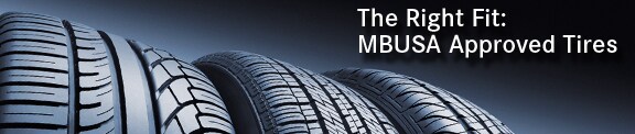 The right fit: MBUSA tires