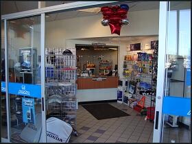 Our awesome Parts Boutique!