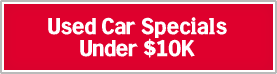 Used Car Specials Under $10K