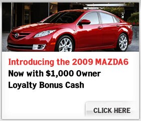 Introducing the 100% ALL NEW Totally, Completely Redesigned 2009 Mazda6 Sedan