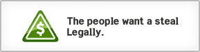The People want a steal Legally
