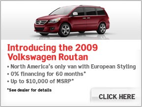 Introducing the 2009 Volkwagen Routan