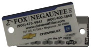 Fox Negaunee - Fox Only Key Tag