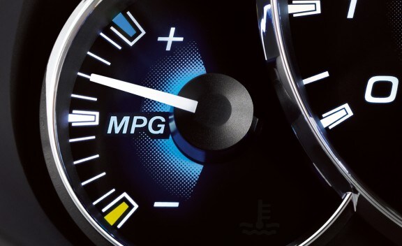 subaru mpg guage