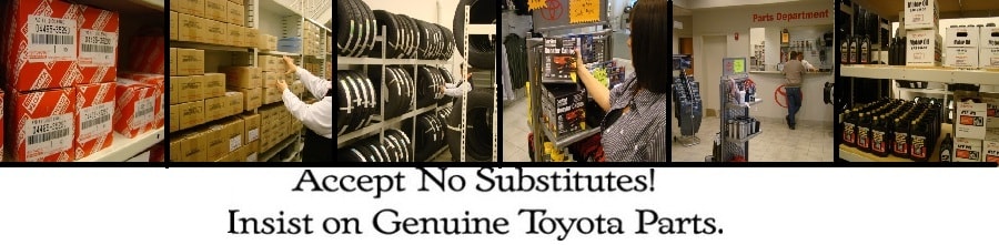Genuine Toyota Parts