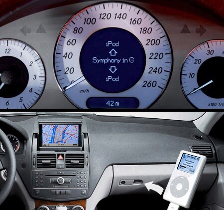 ipod mercedes