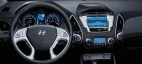 2010 Hyundai Tucson Interior