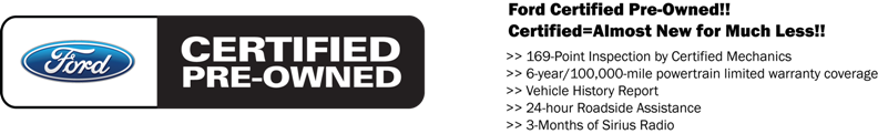 Lone Ford Certified Pre-Owned