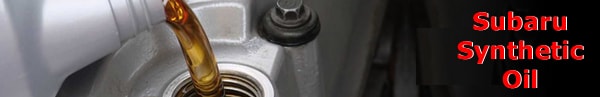 Subaru Synthetic Motor Oil