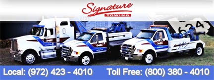 Auto Body Shop in Richardson Towing Services