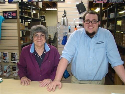 Jean Fowler and Ben Curran - Subaru of Keene Parts Dept