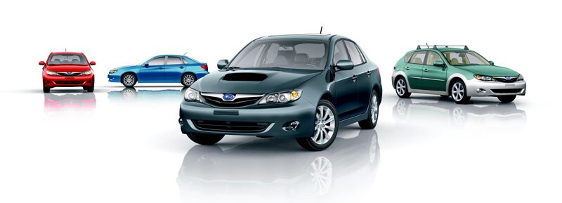 2010 Impreza Lineup