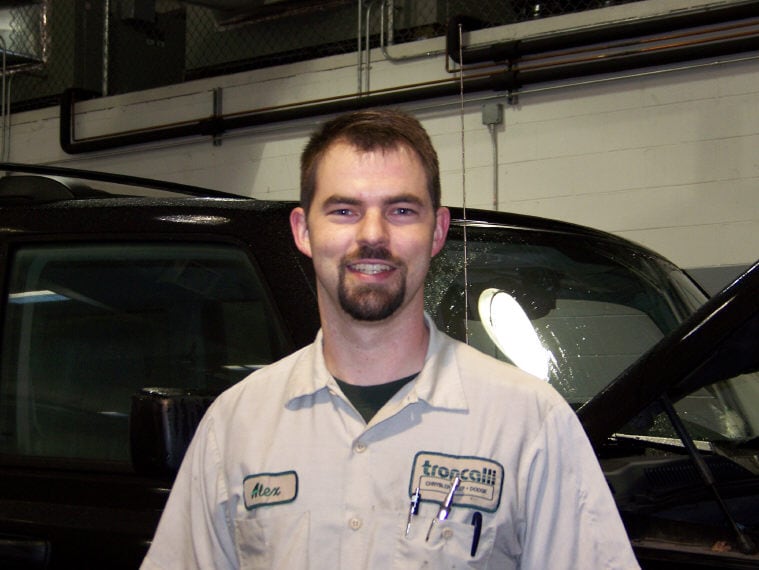 Alex Ball, Chrysler Technician