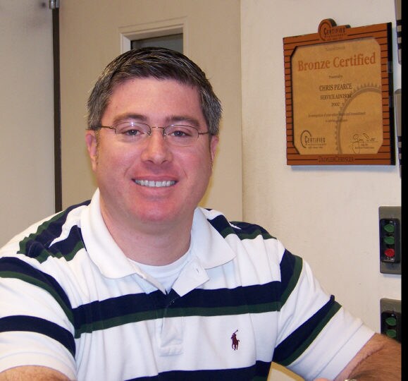 Chris Pearce, Service Advisor