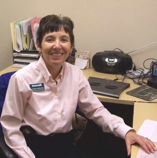 Cynthia Ingraham, Customer Relations Department
