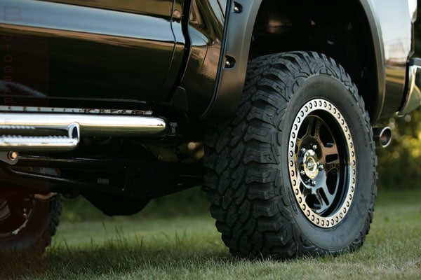 Custom Toyota Tundra Tube Step - Rear Tire