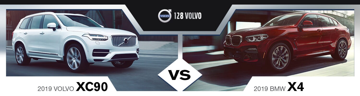 Volvo XC90 vs BMW X4