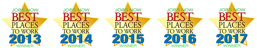 The Thompson Organization has been voted the Best Places to Work for five consecutive years!