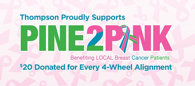 Thompson Supports Pine2Pink