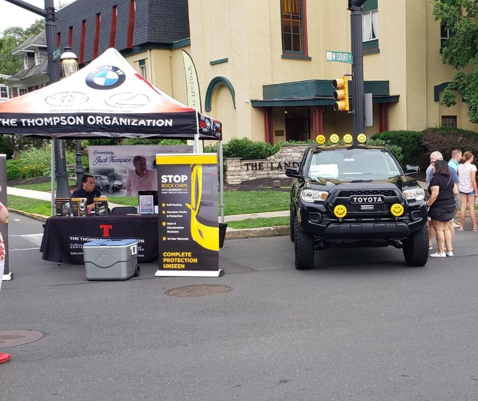 Doylestown at Dusk Car Show