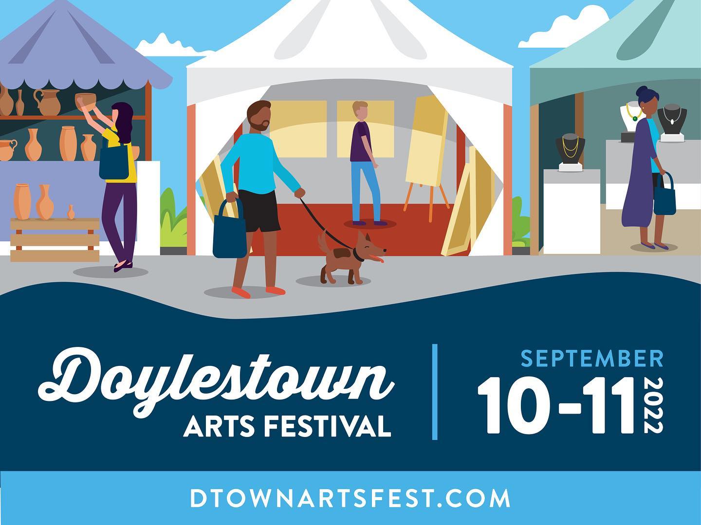 Arts fest banner