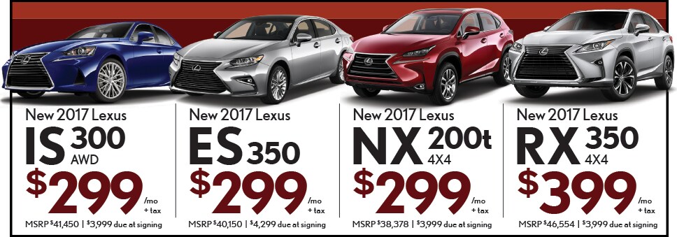 New Lexus Offers
