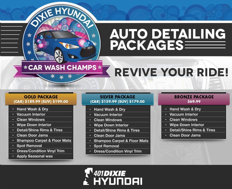 Auto Detail Packages