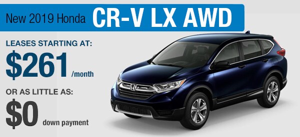Honda CR-V LX Lease it Your Way Honda CR-V LX Lease it Your Way