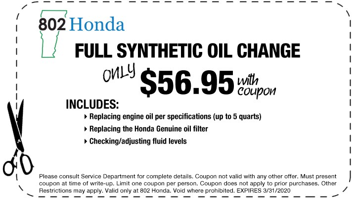 Save On Honda Oil Change With Printable Coupon