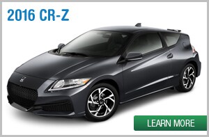 2016 Honda CR-Z 2016 Honda CR-Z