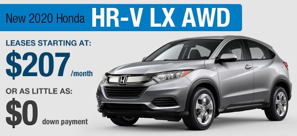 Honda HR-V LX Lease it Your Way Honda HR-V LX Lease it Your Way
