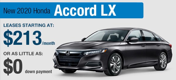 Honda Accord LX Lease it Your Way Honda Accord LX Lease it Your Way