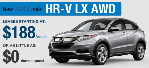 Honda HR-V LX Lease it Your Way Honda HR-V LX Lease it Your Way