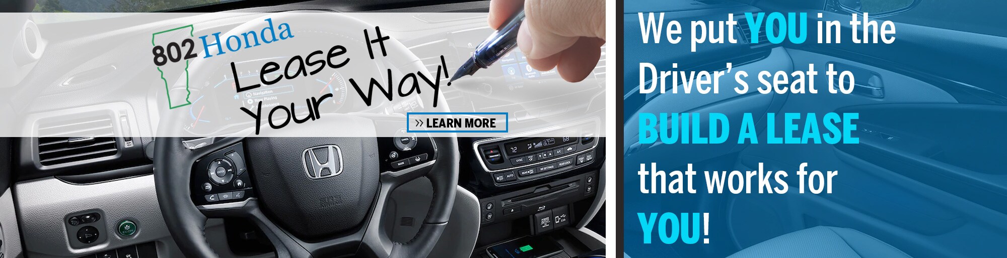 802 Honda Lease it Your Way 802 Honda Lease it Your Way