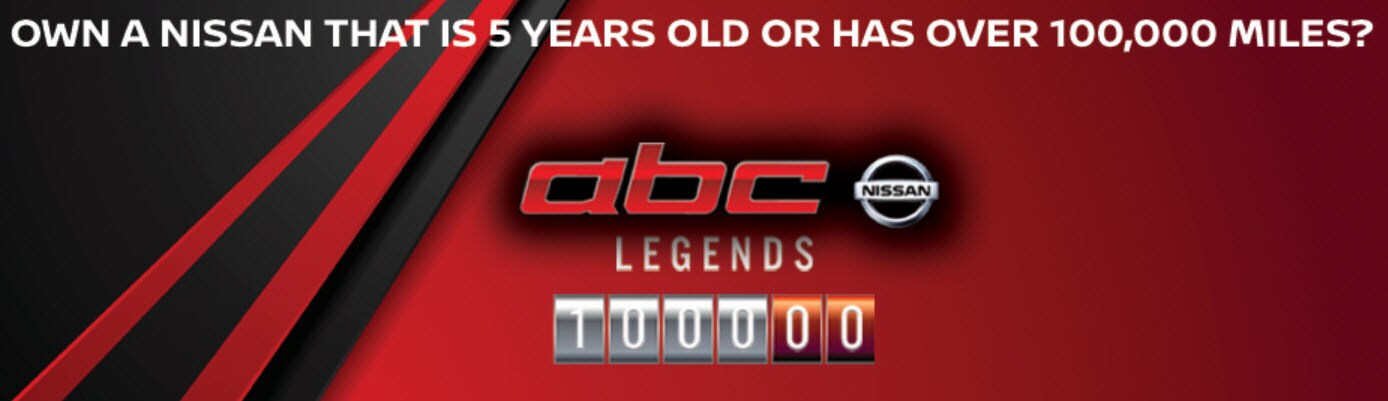 ABC Nissan Legends auto service program