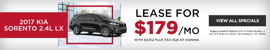 Kia Specials July 2017