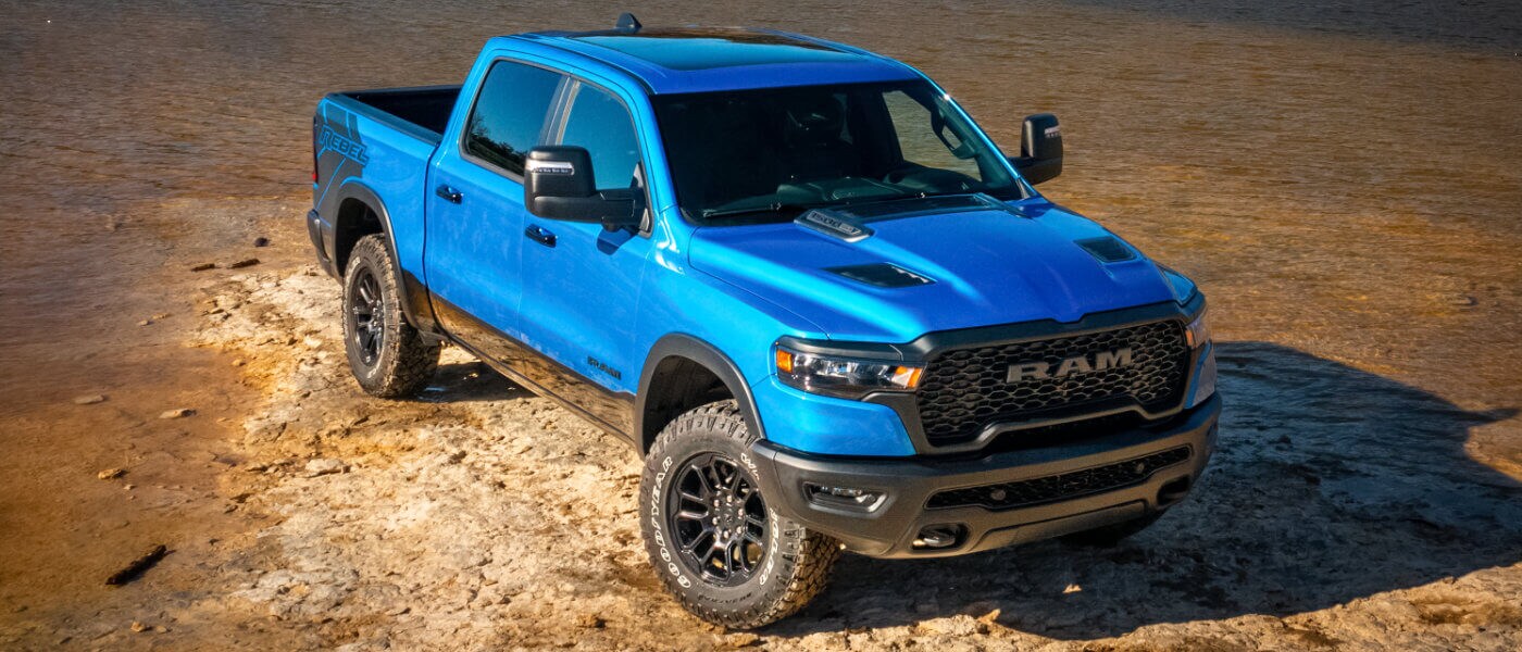 2026 RAM 1500 Exterior Parked In Lake Bed