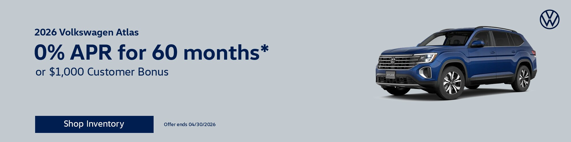 2026 Volkswagen Atlas