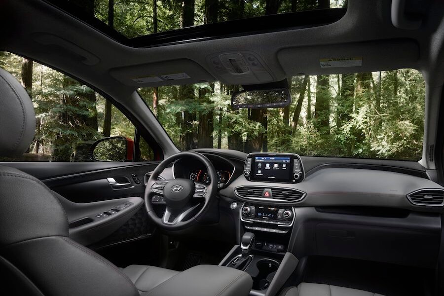 Hyundai Santa Fe in Millville, New Jersey 2019 Hyundai Santa Fe Interior Technology