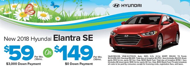 Hyundai Elantra Lease Special