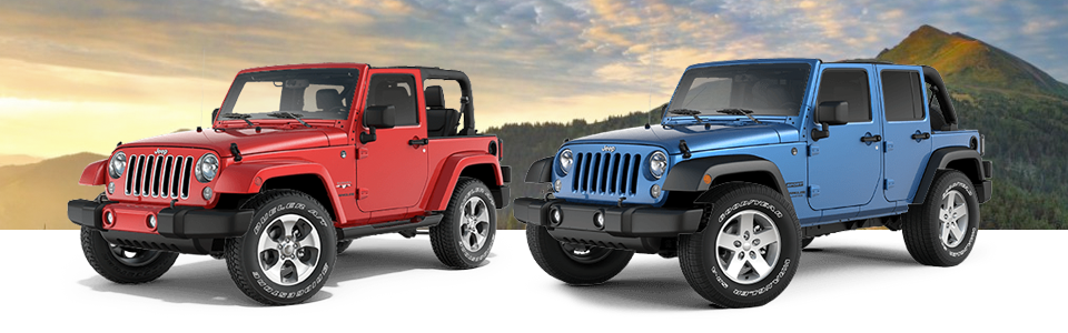 2016 Jeep Wrangler and Wrangler Unlimited