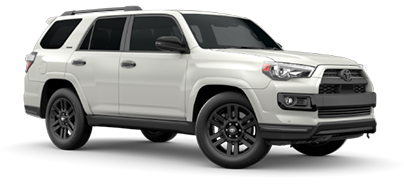 2020 Toyota 4Runner - Nightshade Edition 2020 Toyota 4Runner Nightshade Edition Model Cut-Out