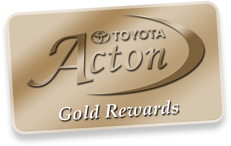Earn. Redeem. Receive. The Acton Toyota Rewards Program