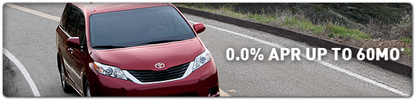2012 Sienna Special Offers