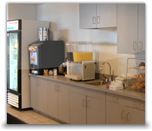 Coffee and Juices at Acton Toyota