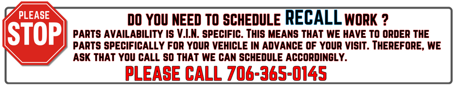 Acura Recall Banner