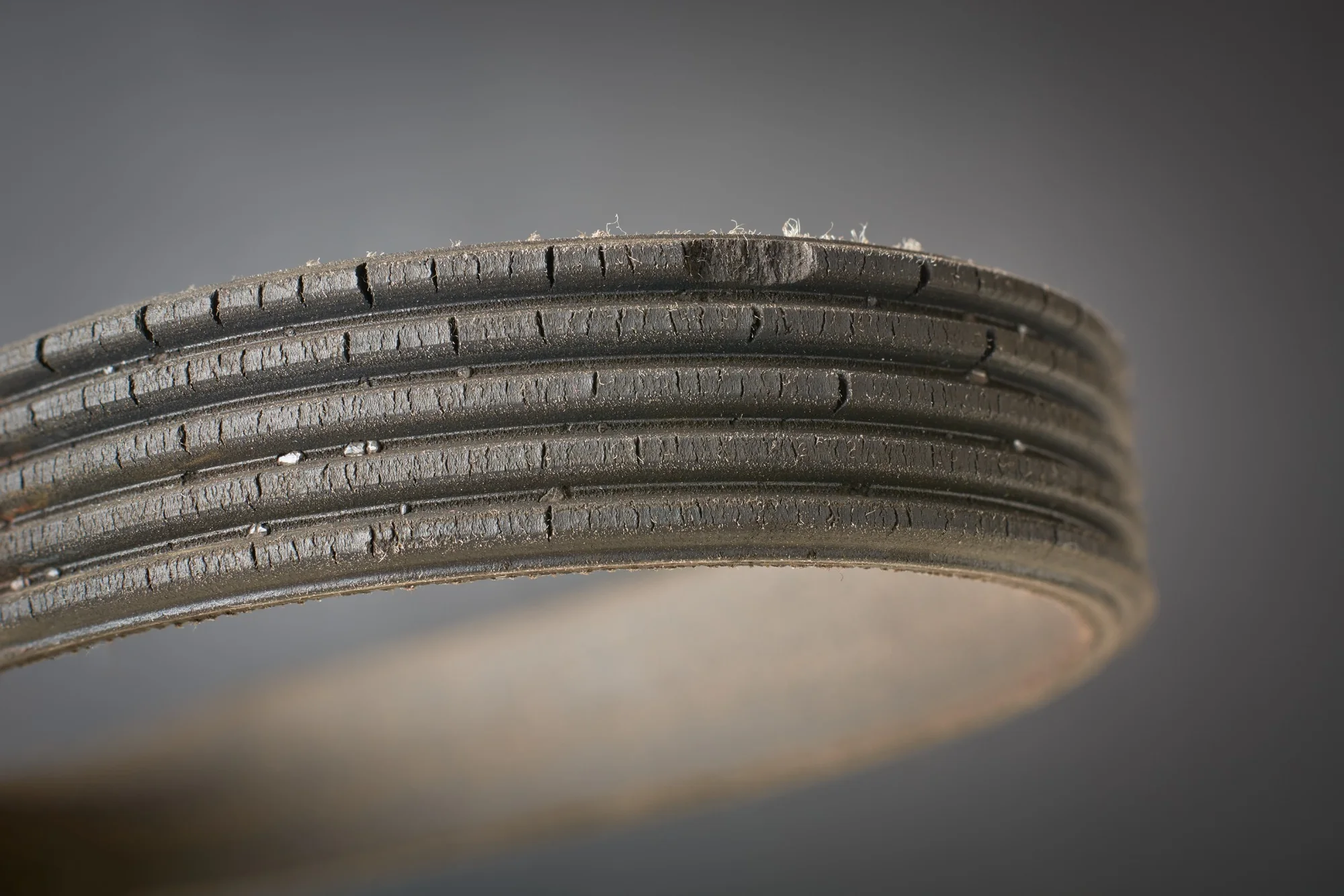 Acura V6 Timing Belt Wear Inspection Acura V6 timing belt components inspected for wear and potential failure