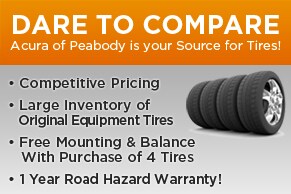 Dare To Compare at Acura of Peabody!