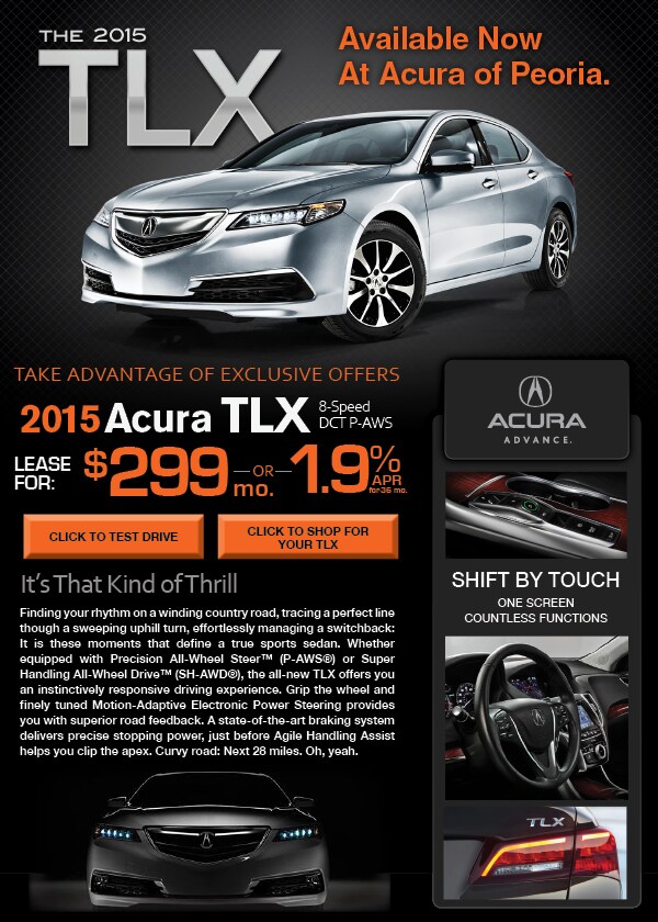 New 2015 Acura TLX New 2015 Acura TLX